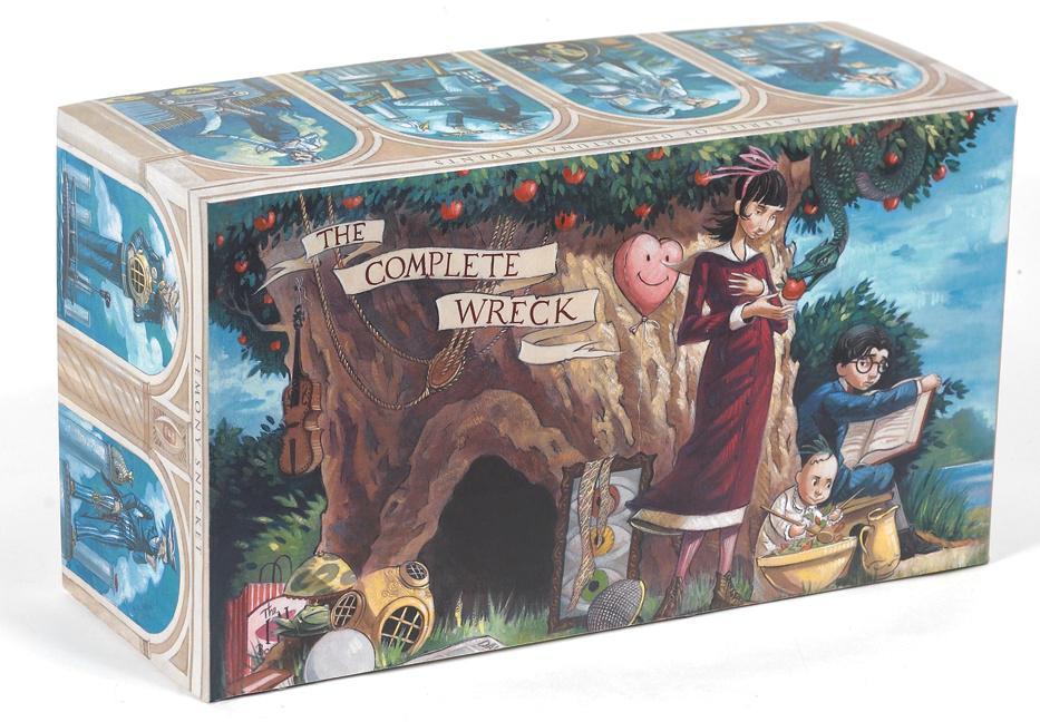 Series Of Unfortunate Events Box : The Complete Wreck (Books 1- 13)