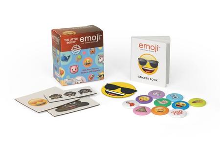 Little Box of Emoji: With Pins, Patch, Stickers, and Magnets!