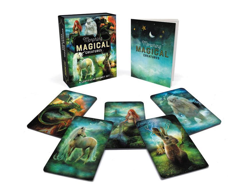 Morphing Magical Creatures : A Lenticular Magnet Set