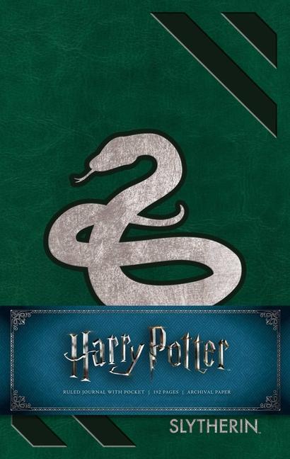 Harry Potter : Slytherin Hardcover Ruled Journal