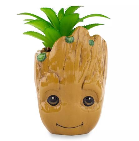 I Am Groot 3-Inch Ceramic Mini Planter With Artificial Succulent