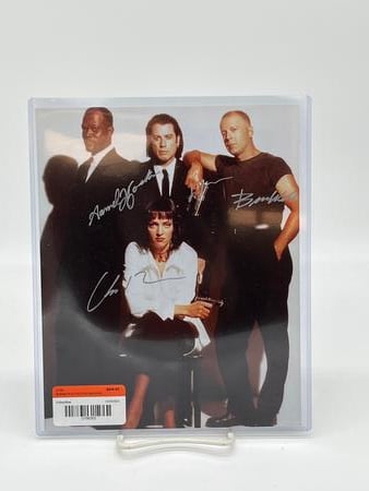 Signed Pulp Fiction Reunion Poster
