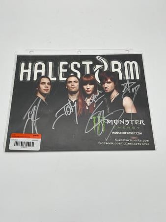 Halestorm Signed Print