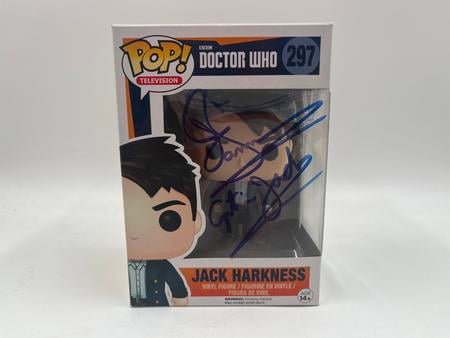 Signed Jack Harkness Funko Pop 297