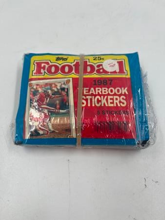 Topps NFL Stickers 20 Packs