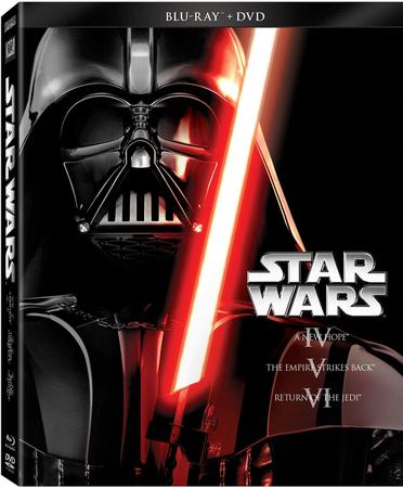 Star Wars Trilogy Episodes IV-VI Blu-Ray DVD Boxed Set