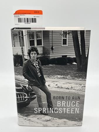 Born To Run Autographed First Edition