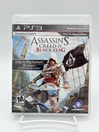 PS3 ASSASSINS CREED IV BLACK F