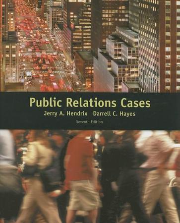 Public Relations Cases