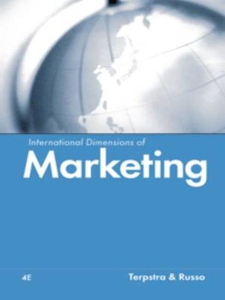 International Dimensions of Marketing (Revised)
