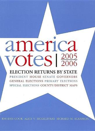 America Votes 27: 2005-2006, Election Returns by State (2005-2006)