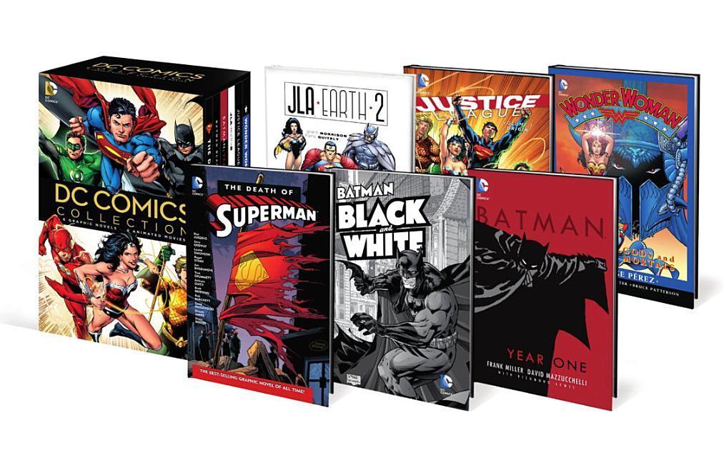 Dc Comics Book & Dvd Slipcase Set