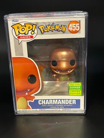 2022 Summer Con Metallic Charmander 455 Pop