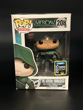 Funko Pop 208 DC's The Arrow: Unmasked