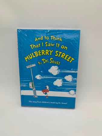 Dr Seuss And To Think I Saw It All On Mulberry Street with Sleep Book