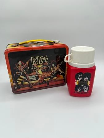 1977 KISS lunchbox with thermos
