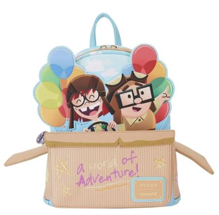 Loungefly Pixar Up 15th Anniversary Spirit of Adventure Mini Backpack