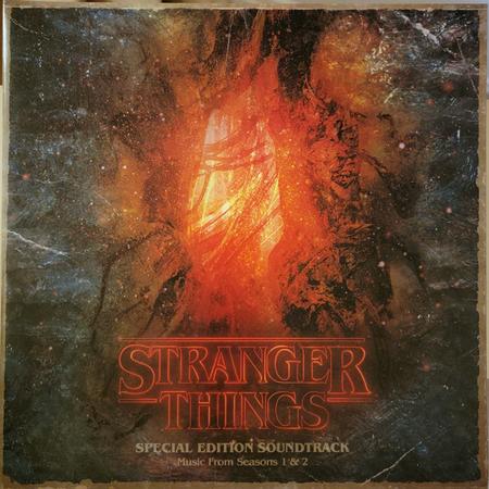 Stranger Things Special Edition Soundtrack Music From Seasons 1 & 2 Special Edition on 2 trandlucent Red vinyl 