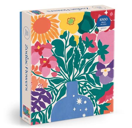 Zodiac Flowers 1000pc Puzzle