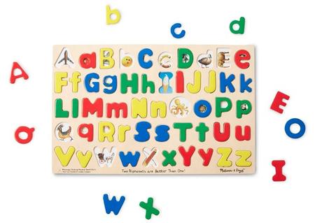 Upper Lower Case Alphabet Puzzle