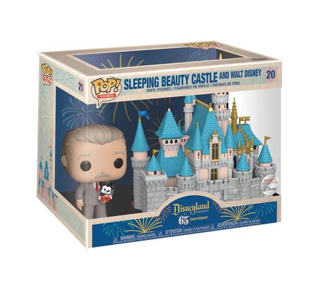 FUNKO POP! Town - Disneyland - Sleeping Beauty Castle and Walt Disney #26 65th anniversary Retailer Exclusive - Vaulted