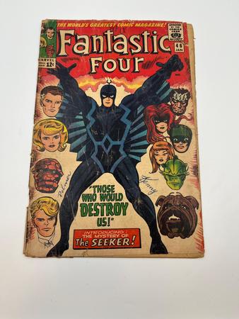 Marvel Comics Fantastic Four 46 1965 Silver Age Classic Jack Kirby Key Title
