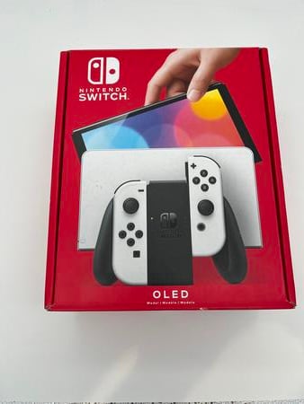 OLED (Organic Light-Emitting Diode) Nintendo SWITCH in Box - 7-inch screen