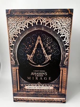ASSASSONS CREED MIRAGE COLLECTORS CASE (Game not included)