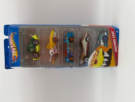 HOT WHEELS CREATURE CARS 5-PACK