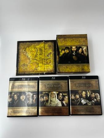 BLURAY - LORD OF THE RINGS TRILOGY - EXTENDED EDITION