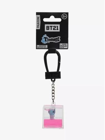 Tsunameez BT21 Character Liquid Blind Assorted Key Chain