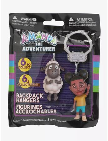 Amanda The Adventurer Character Blind Bag Figural Bag Clip