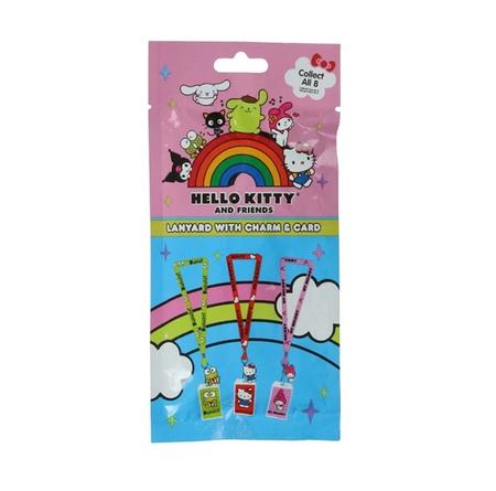 Sanrio Hello kitty And Friends Lanyard With Charm Card Blind Mystery Bag