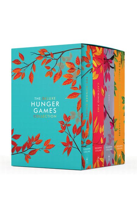 Hunger Games 4-Book Paperback Boxed Set Deluxe Edition