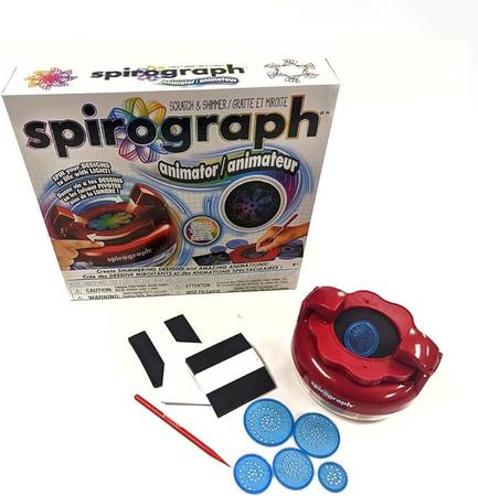 Spirograph-Scratch & Shimmer Animator - Play Matters