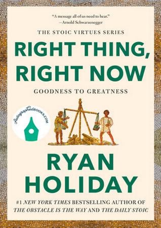 Right Thing, Right Now Autographed