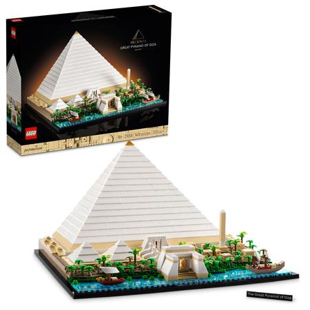 LEGO Architecture Great Pyramid of Giza Set for Adults 21058