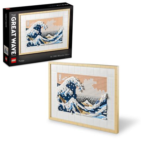 LEGO ART Hokusai – The Great Wave Wall Art Adult Set 31208