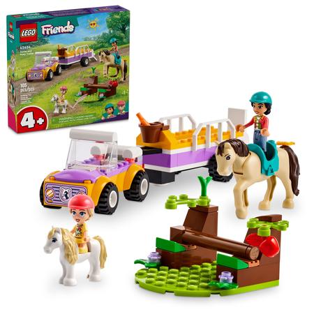 LEGO Friends Horse and Pony Trailer Building Toy 42634