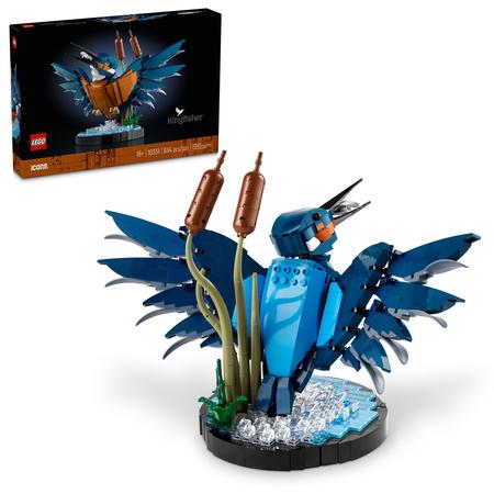LEGO Icons Kingfisher Bird Building Set for Build and Display 10331
