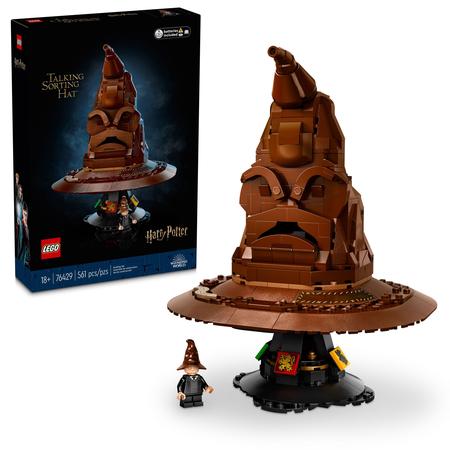 LEGO Harry Potter Talking Sorting Hat Build and Display Set 76429