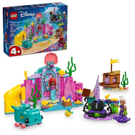 LEGO Disney Princess Ariel’s Crystal Cavern and Treasure Chest 43254