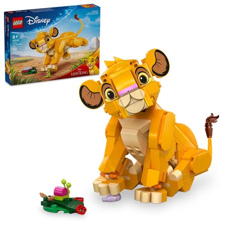 LEGO Disney Simba the Lion King Cub Disney Toy Buildable Gift Idea 43243