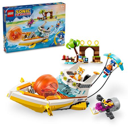 LEGO Sonic the Hedgehog: Tails’ Adventure Boat Video Game Toy Building Set 76997
