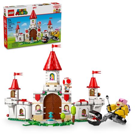 LEGO Super Mario Battle with Roy at Peach’s Castle Playset and Mario Toy 71435