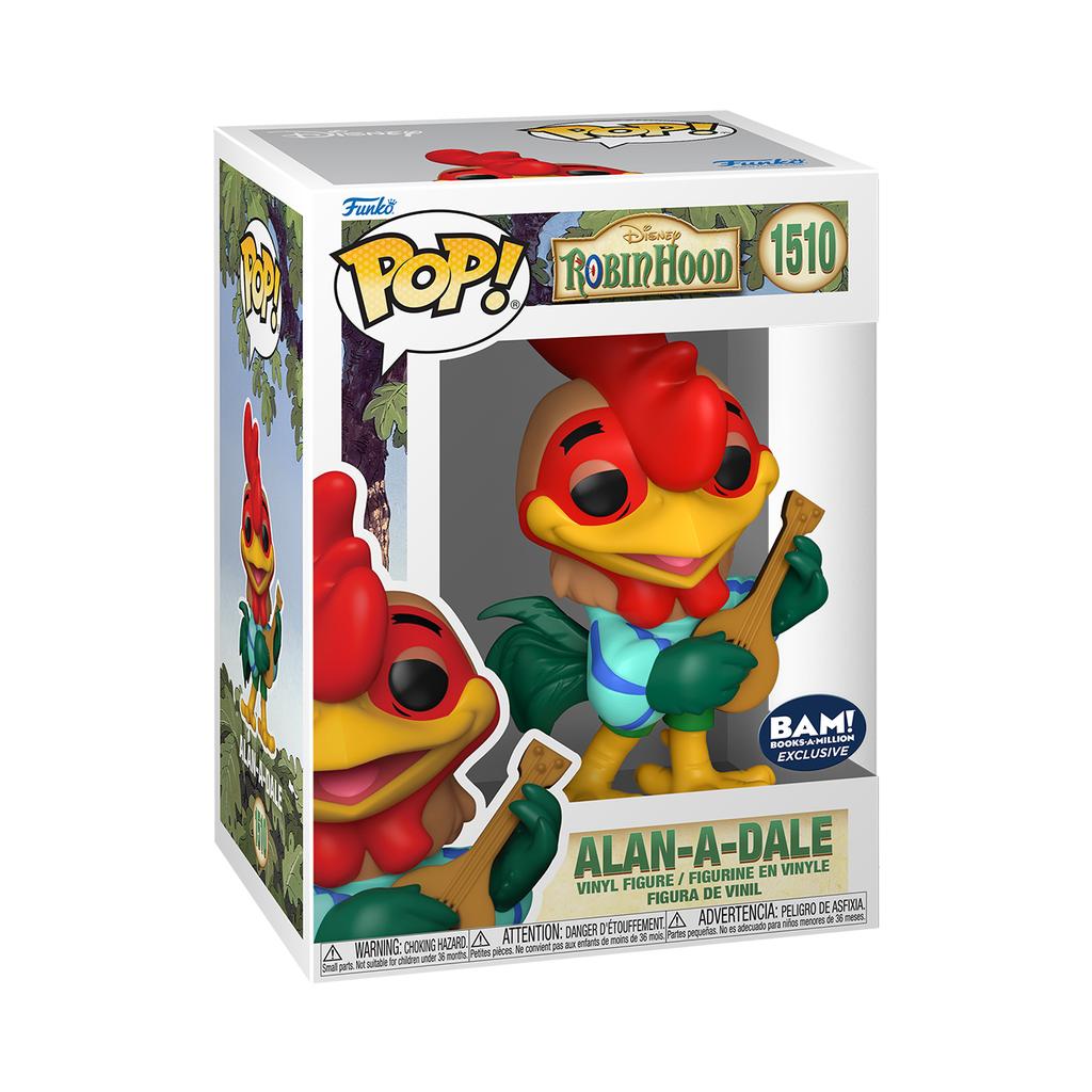 Funko Pop Disney Robin Hood Alan- A- Dale (Books- A- Million Exclusive)