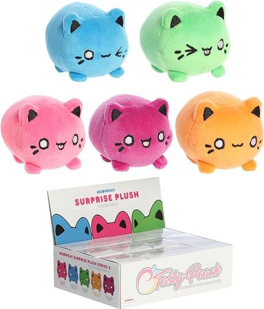 Aurora® Enchanting Tasty Peach® Meowchi Surprise Plush Stuffed Animal