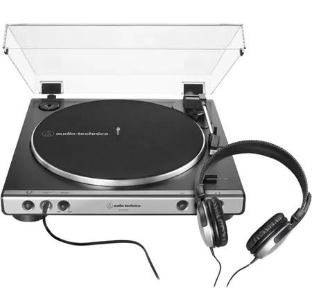 Audio-Technica - Stereo Turntable - Black/Gunmetal