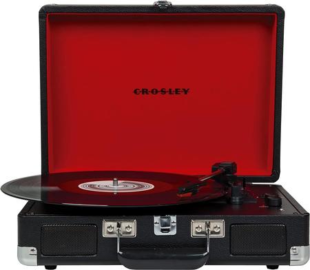Crosley Cruiser Plus Bluetooth Vinyl Record Player - Black