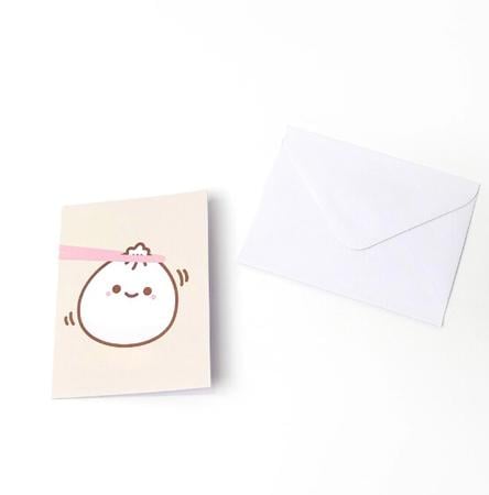 Lil B Dumpling Notecard & Envelop Set